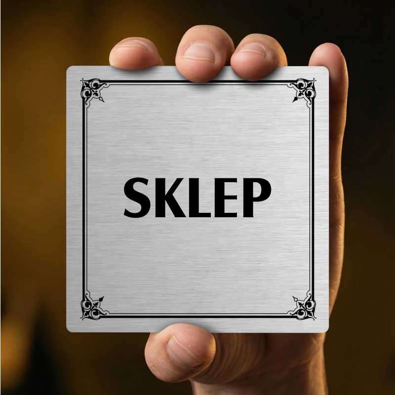 Sklep, 100x100mm, bílá, Nevada